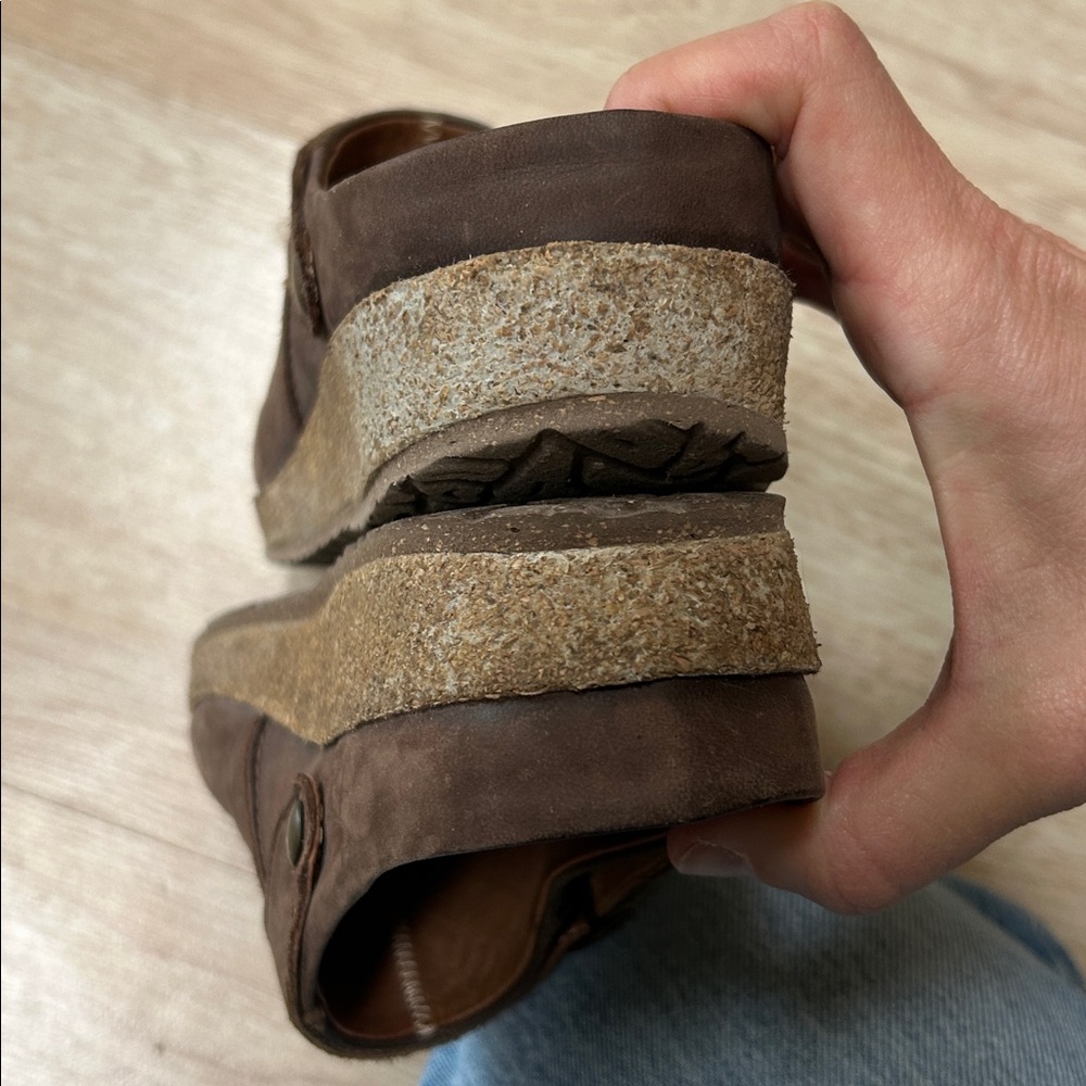 Stegmann women’s clogs. Genuine leather. Size 7 - Picture 6 of 8